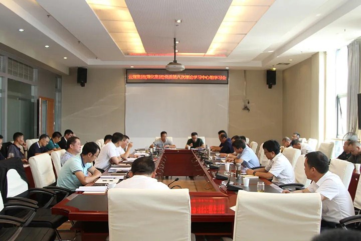 云煤（CA88）集团党委发展2021年第八次党委理论进建中心组集中进建