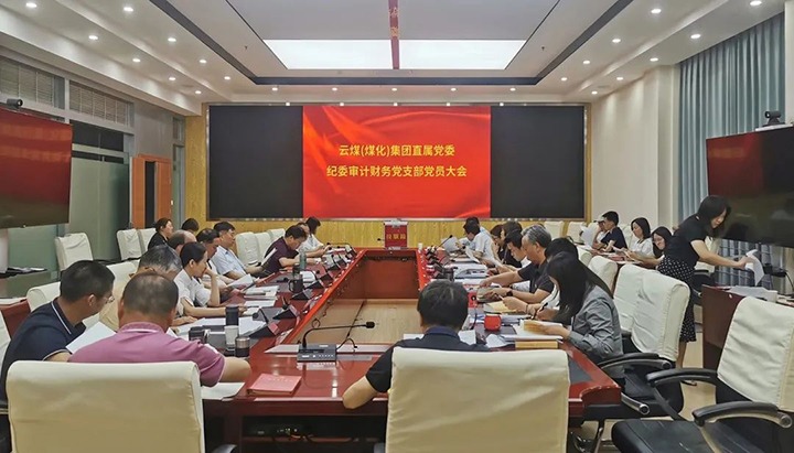 云煤（CA88）集团直属党委纪委审计财政党支部实现换届选举工作